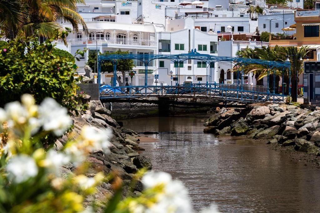 Apartamentos Las Palmeras Puerto De Mogan Exteriör bild