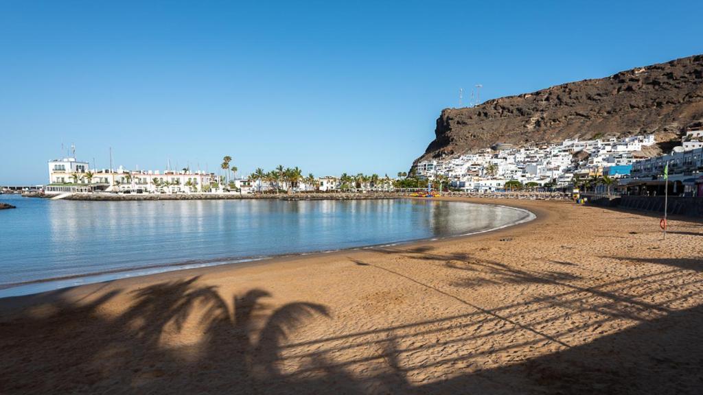 Apartamentos Las Palmeras Puerto De Mogan Exteriör bild