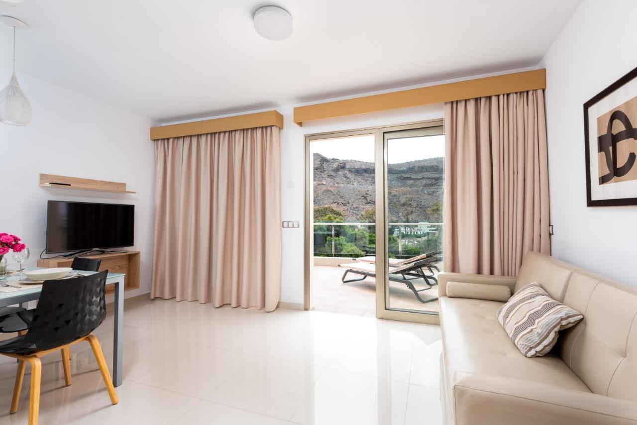 Apartamentos Las Palmeras Puerto De Mogan Exteriör bild