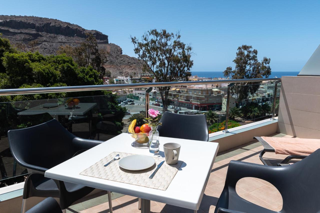 Apartamentos Las Palmeras Puerto De Mogan Exteriör bild