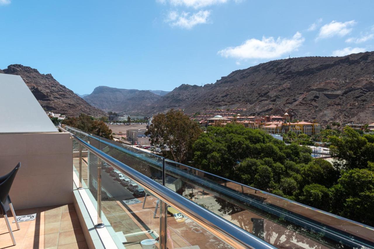 Apartamentos Las Palmeras Puerto De Mogan Exteriör bild