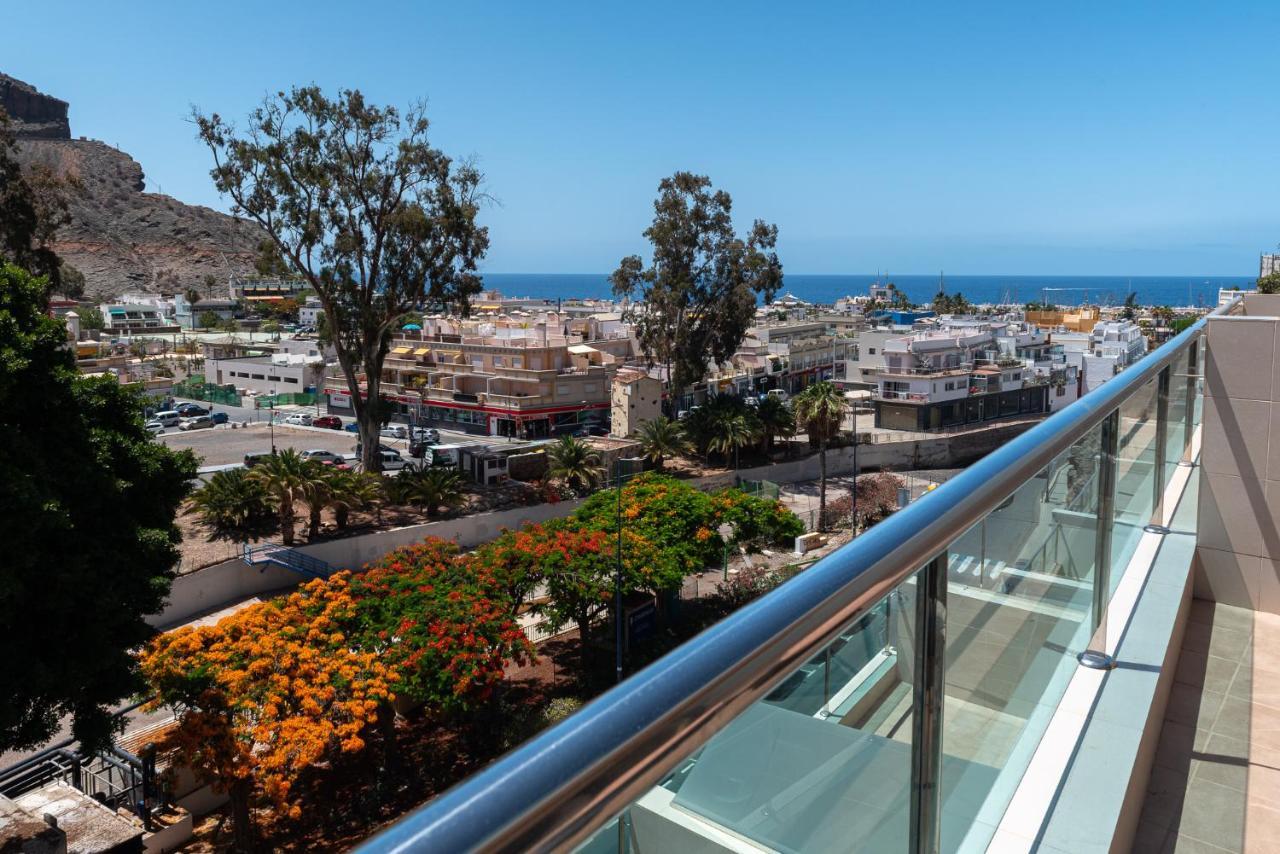 Apartamentos Las Palmeras Puerto De Mogan Exteriör bild