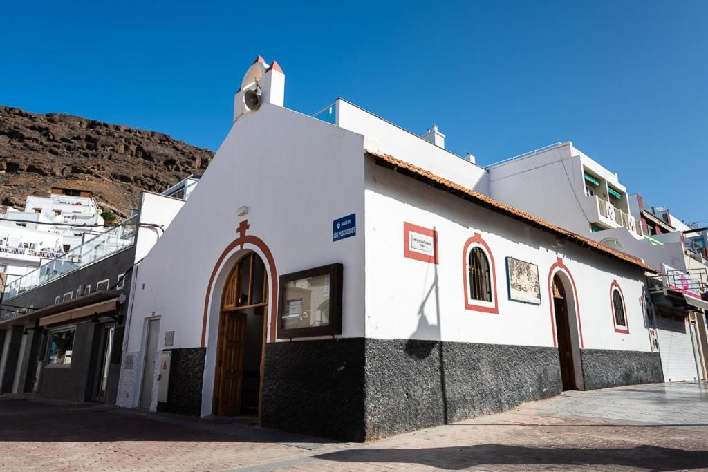 Apartamentos Las Palmeras Puerto De Mogan Exteriör bild