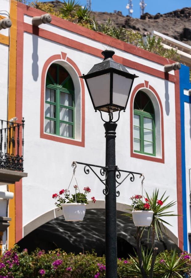Apartamentos Las Palmeras Puerto De Mogan Exteriör bild