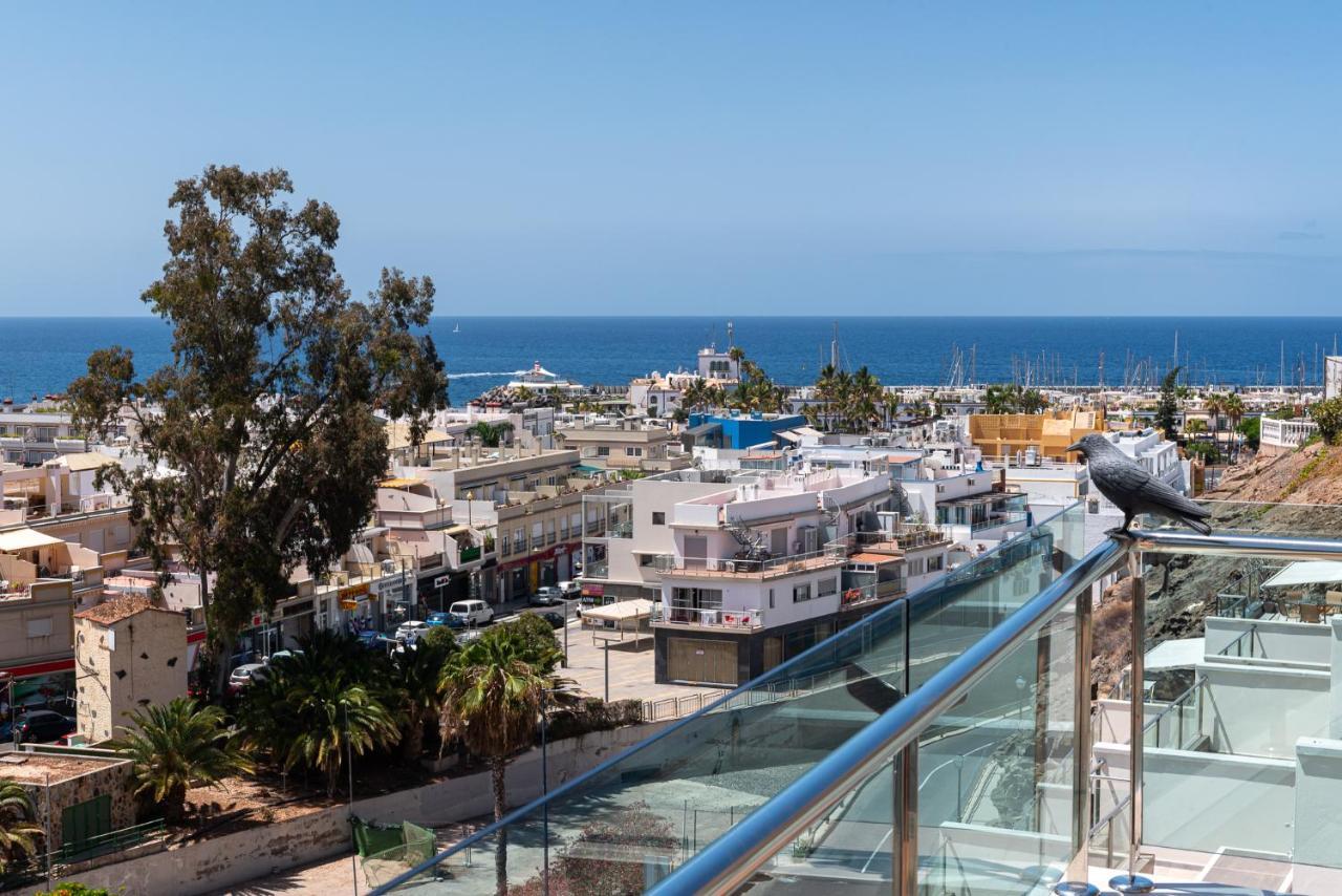 Apartamentos Las Palmeras Puerto De Mogan Exteriör bild