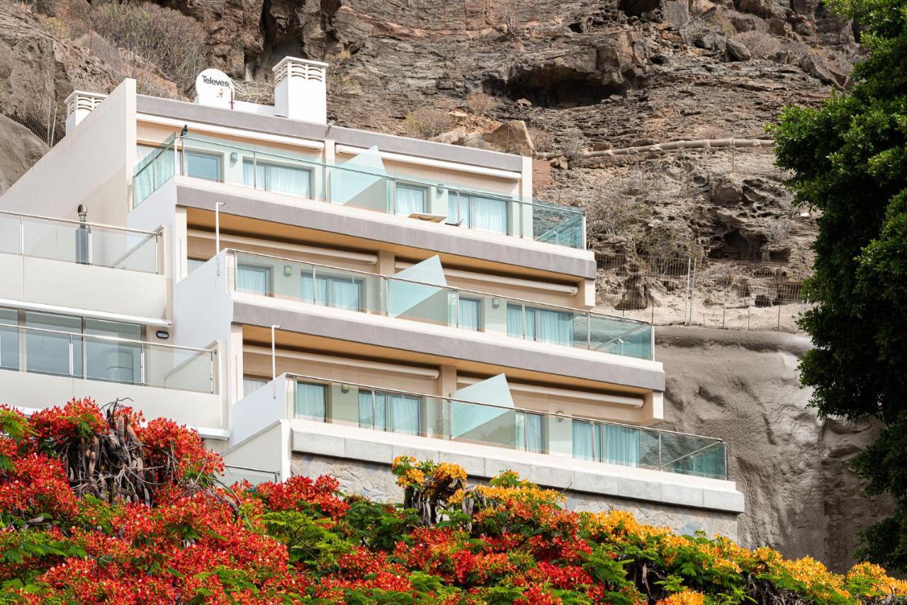 Apartamentos Las Palmeras Puerto De Mogan Exteriör bild