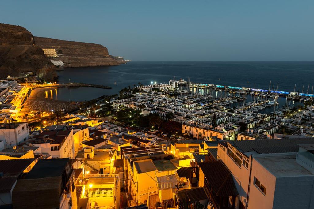 Apartamentos Las Palmeras Puerto De Mogan Exteriör bild