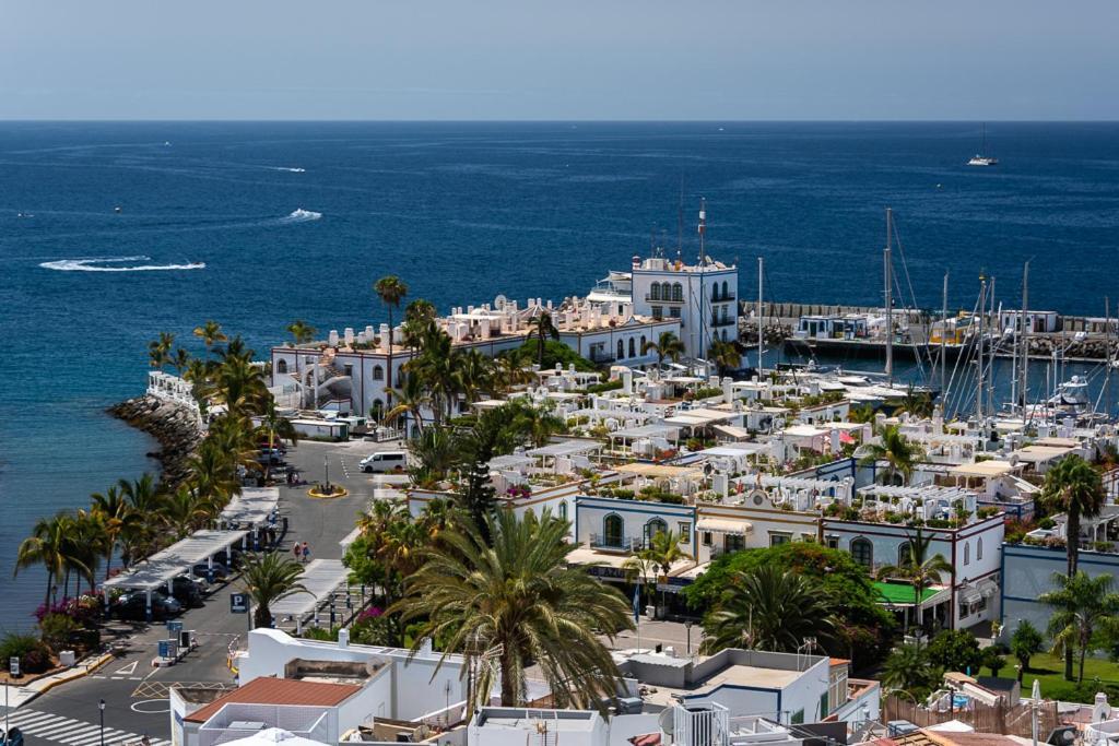 Apartamentos Las Palmeras Puerto De Mogan Exteriör bild