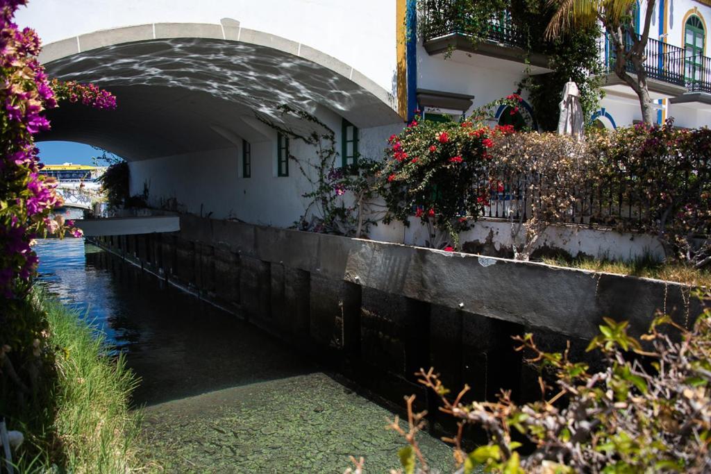 Apartamentos Las Palmeras Puerto De Mogan Exteriör bild